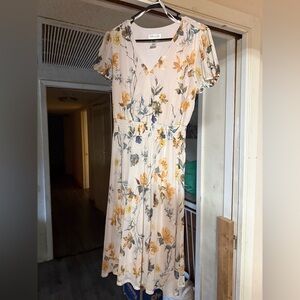 Floral Print Women's Dress